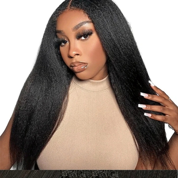 Mongolian Yaki Straight 100% High quality Human Hair